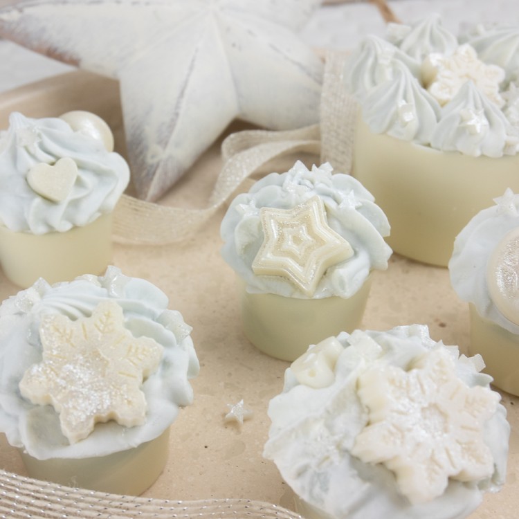 Cupcake Schneeflocke 60 g