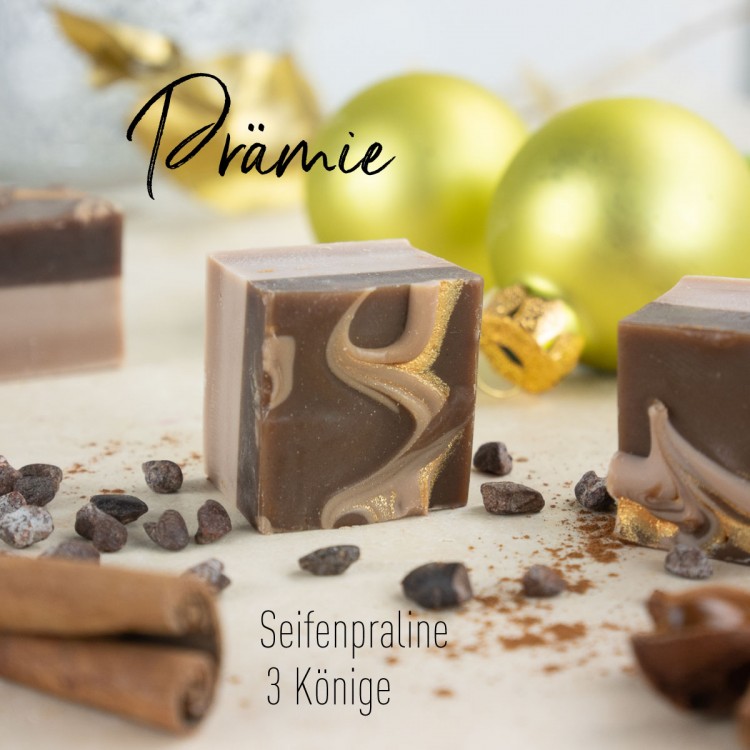 PRÄMIE Seife 3 Könige Praline