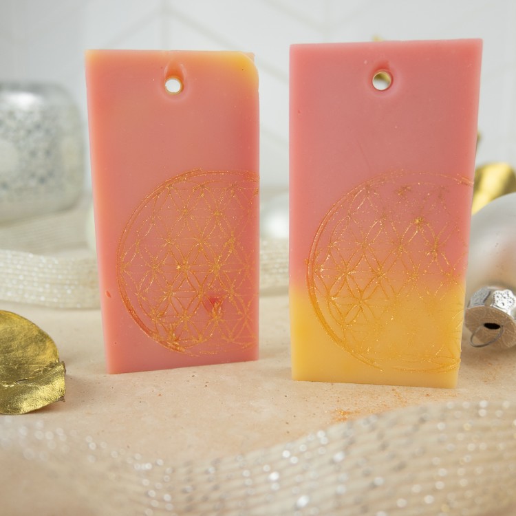 Seife Namasté Blume des Lebens Anhänger