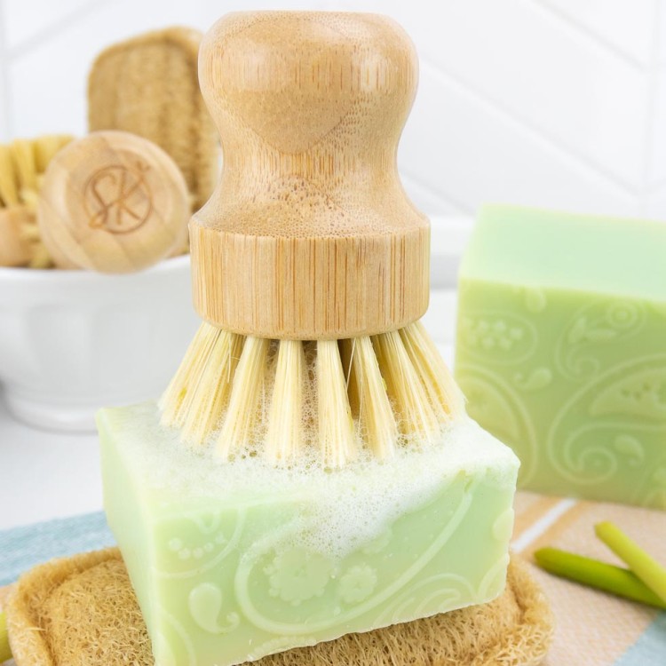 Produktset Spülseife Tilli Lemongras mit Spülbürste