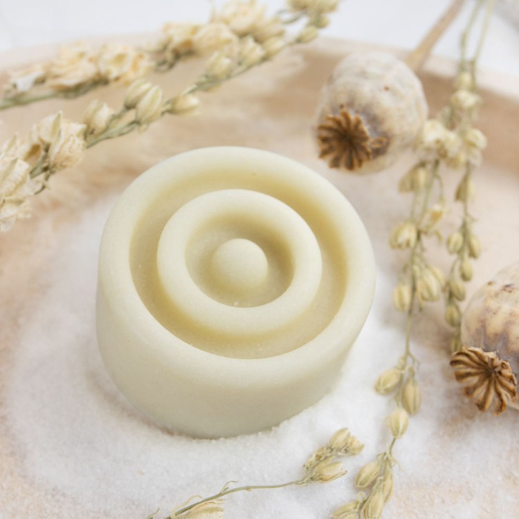 Seife Salzkristall Button