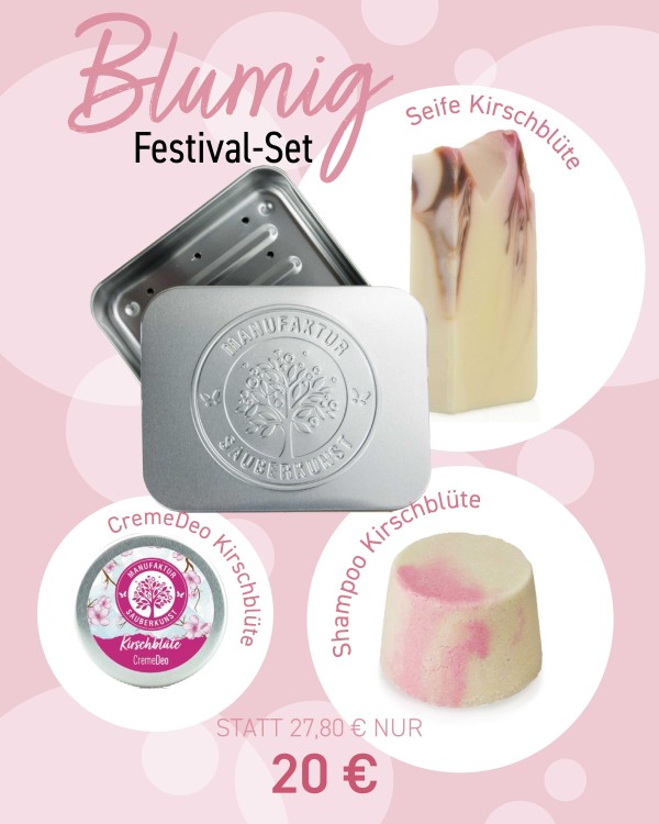 Festival-Set BLUMIG