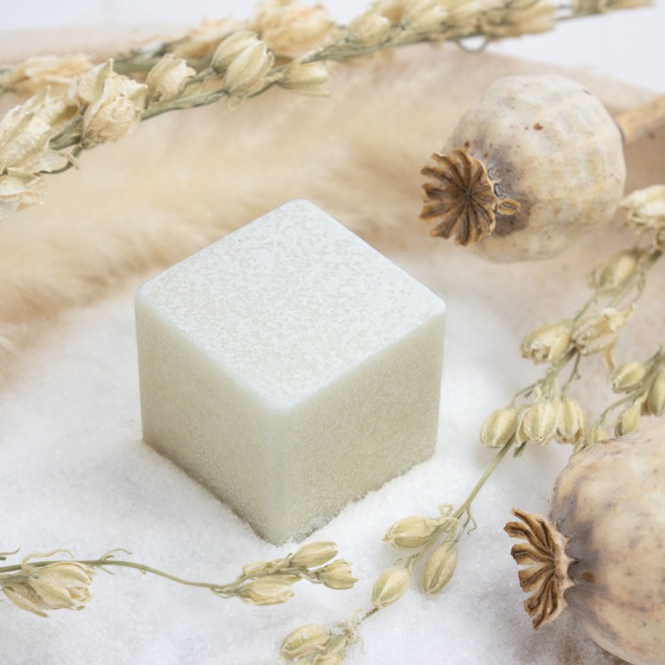 Seife Salzkristall Würfel